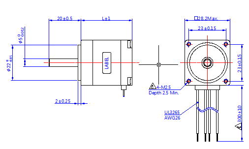 28CM 尺寸图