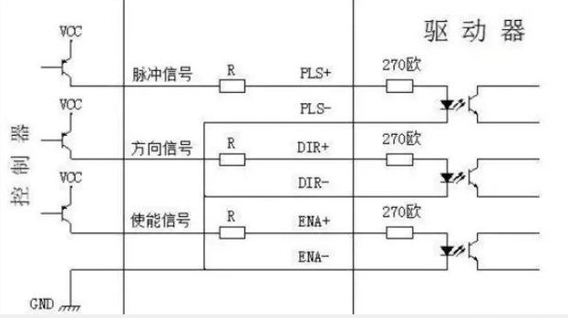 步进电机驱动器接线图